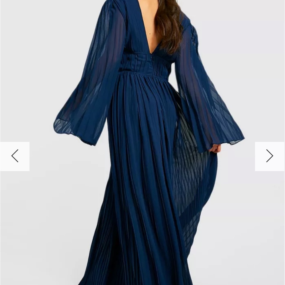 Navy Blue Maxi Dress